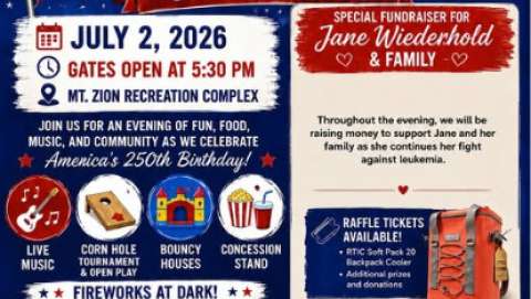City of Mount Zion Fourth of July Celebration