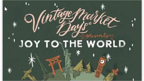 Vintage Market Days - Joy to the World