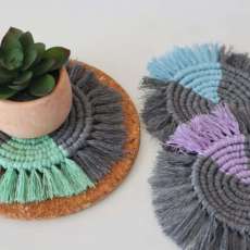 Macrame Coasters