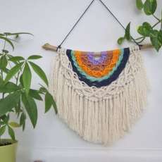 Semi Circle Macrame Hanging