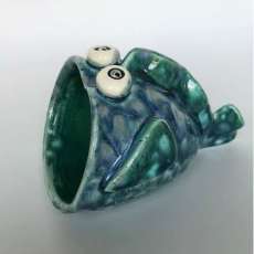 Fish Vessel, Blue Green