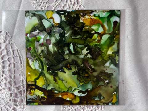 Green Alcohol Ink