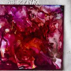 Red Alcohol Ink