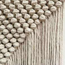 Knotty Macrame Wall Hanging- Close Up