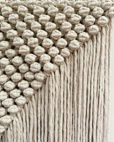 Knotty Macrame Wall Hanging- Close Up