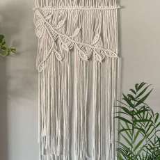 Leaf Macrame Wall Hanging