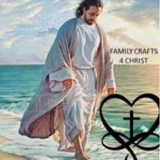 Our Logo With a Picture of Jesus on the Beach