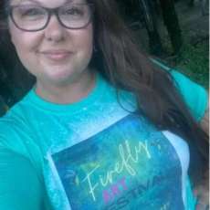 Firefly Art Festival Shirt Available in Seafoam Green