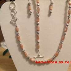 Necklace, Bracelet and Earrings Set