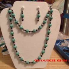 Necklace, Bracelet and Earrings Set