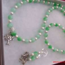 Necklace, Bracelet and Earrings Set