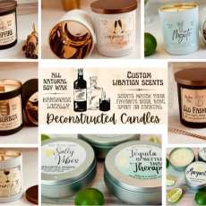 Glass Votives & Large Tins