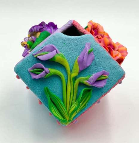Cubist Flower Vase