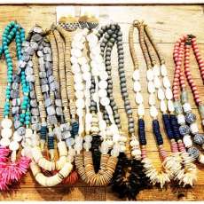 Wood Bead Necklaces