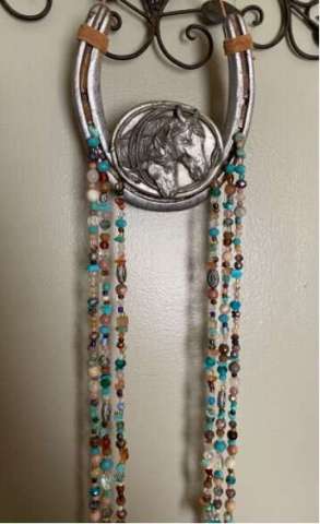 Beaded Horseshoe