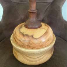 Butternut Lidded Bowl