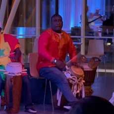 Pascal Bokar AfroBlueGrazz Band Drummers