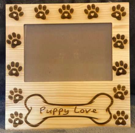 Puppy Love Picture Frame