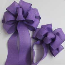 8 Or 10 in Medium Purple Wreath Bow