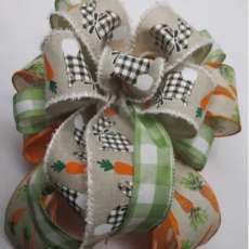 Check Bunnies With Polka Dots