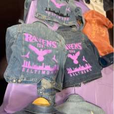 Ravens Town Vintage Jean Jackets