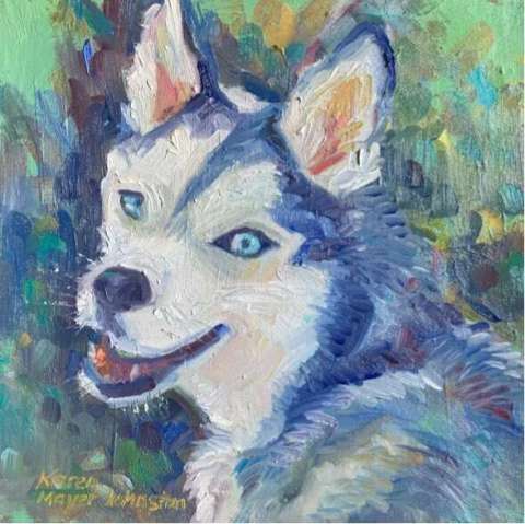 Obi - Oil Painting Pet Portrait