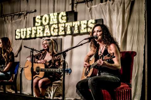 Song Suffragettes Song Writers Round in Nashville