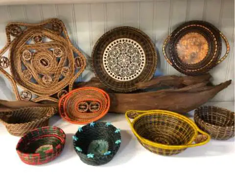 Pine Needle Baskets