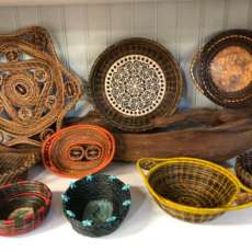 Pine Needle Baskets