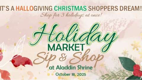 Aladdin Shrine Holiday Market Sip & Shop