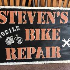 Bike Repair Shop Sign