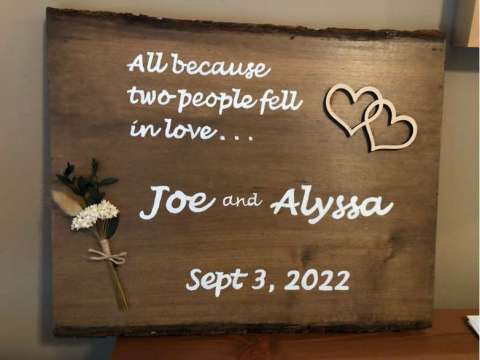 Wedding Sign