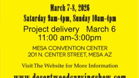 Desert Woodcarving Show & Sale
