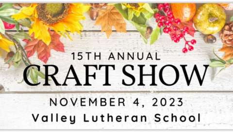 Valley Lutheran School Craft Sale