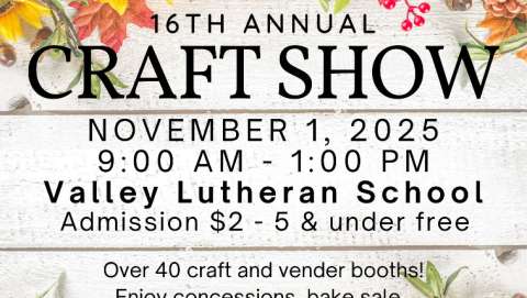 Valley Lutheran School Craft Sale