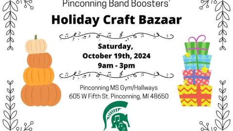 Pinconning Band Boosters Holiday Craft Bazaar