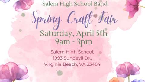 Salem Marching Sundevils Spring Craft Fair