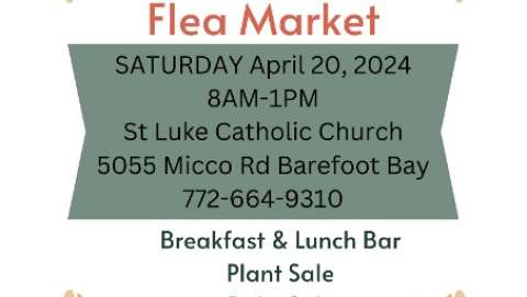 Saint Luke Craft Fair/Flea Market - April