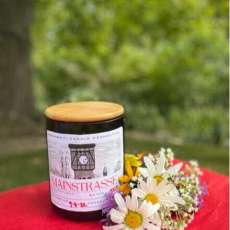 Mainstrasse Wine Bottle Candle