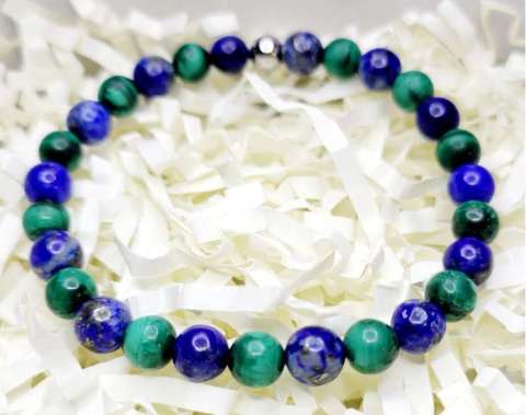 Malachite and Lapis