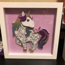 Unicorn Layered Sparkly