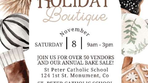 Saint Peter Catholic School Holiday Boutique