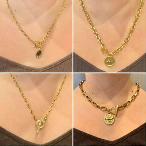 Chunky Gold Necklaces