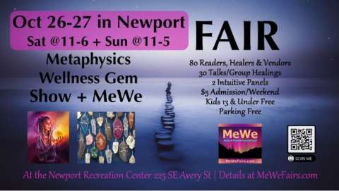 Metaphysics & Wellness Mewe Fair + Gem Show