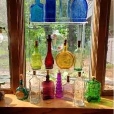 Bottles in Sunlight