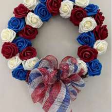 18 Patriotic Wreath