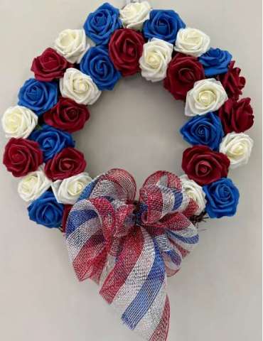 18 Patriotic Wreath