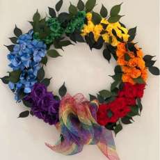 18 Pride Wreath