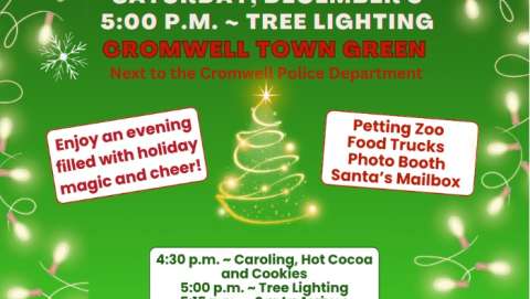 Cromwell Mayor's Tree Lighting