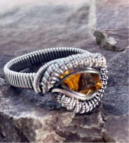 Sterling Silver Wrapped Ring